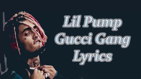 lil pump gucci gang lyrics az|lil pump songs gucci gang.